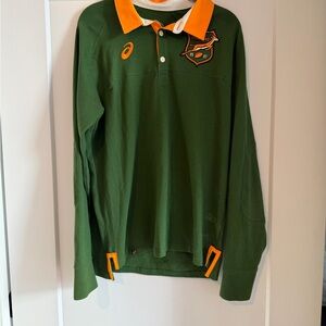Asics South Africa National Team Rugby Shirt Size L